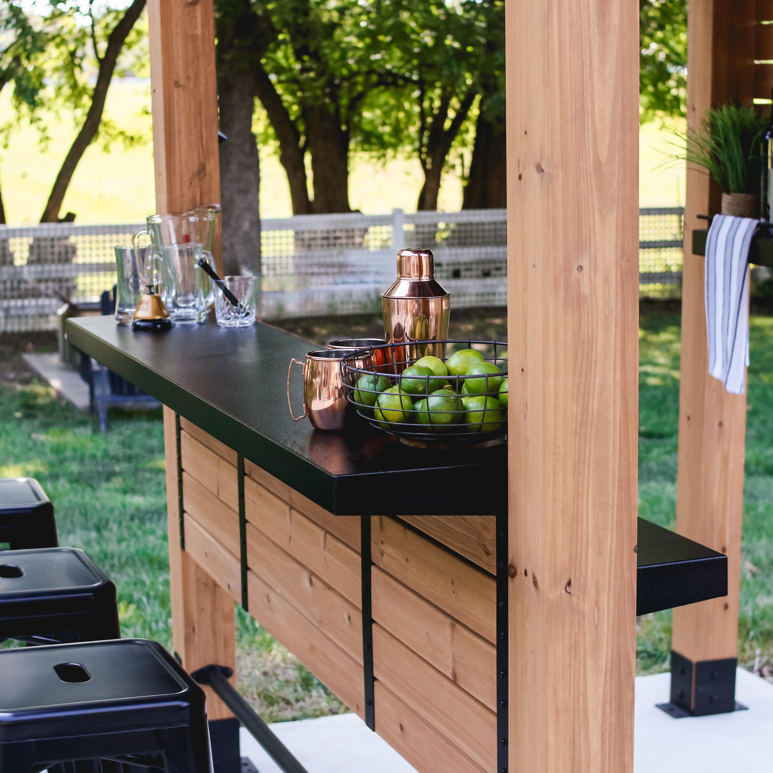 Cedar Springs Powder Coated Steel Bar