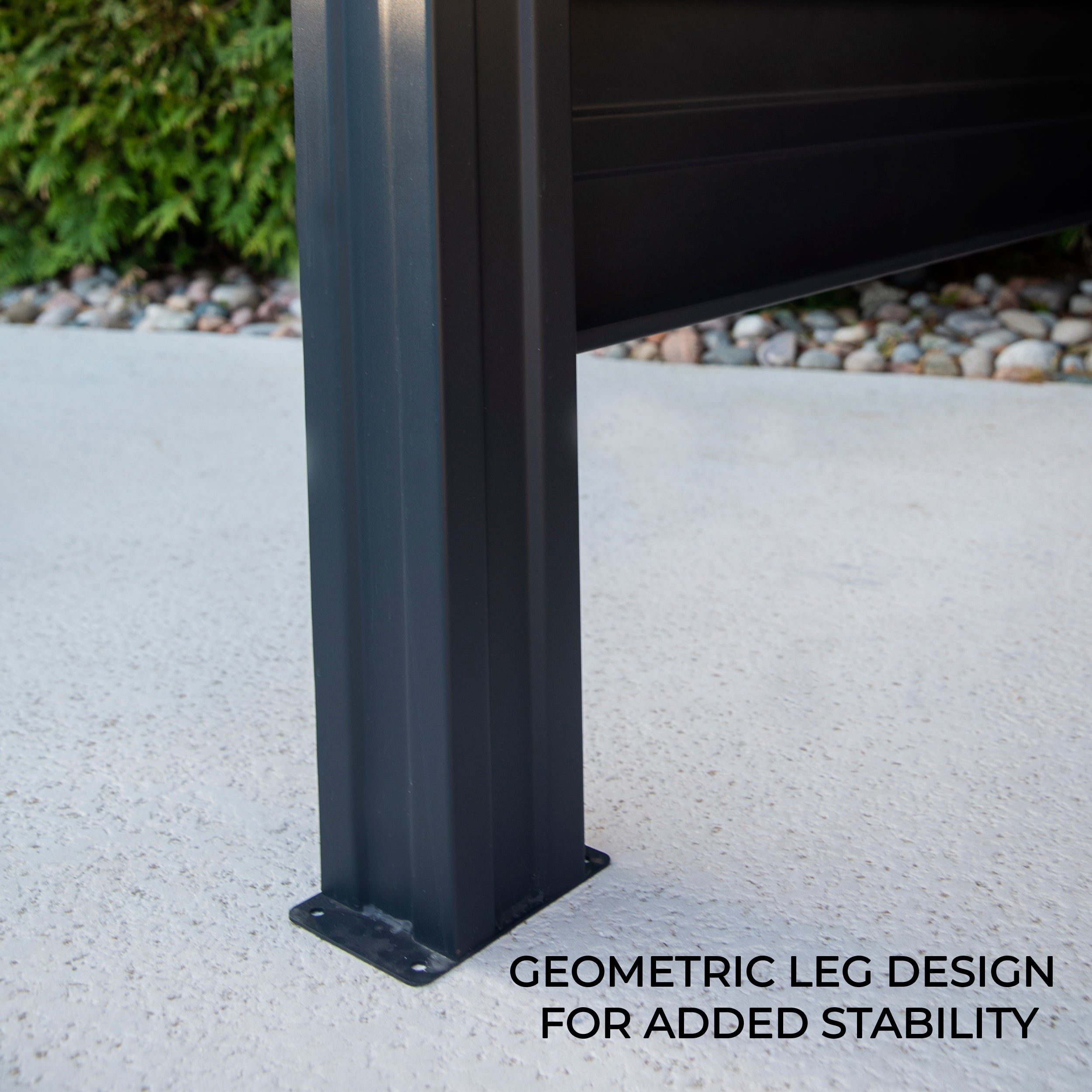 Rockport XL Grill Gazebo Geometric Leg Design for Stability