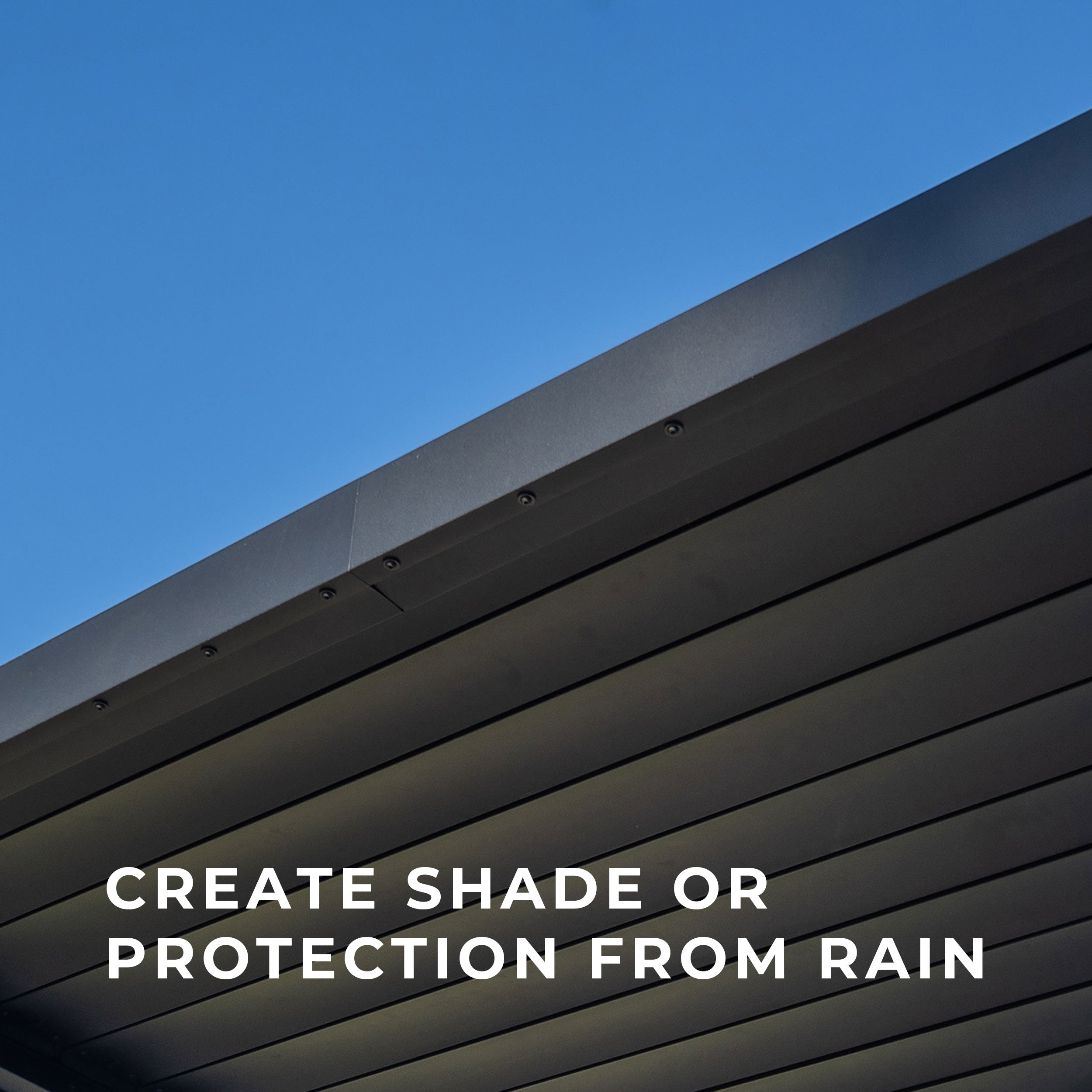 3.6m X 3.1m Evanston Wall Mounted Louvered Pergola