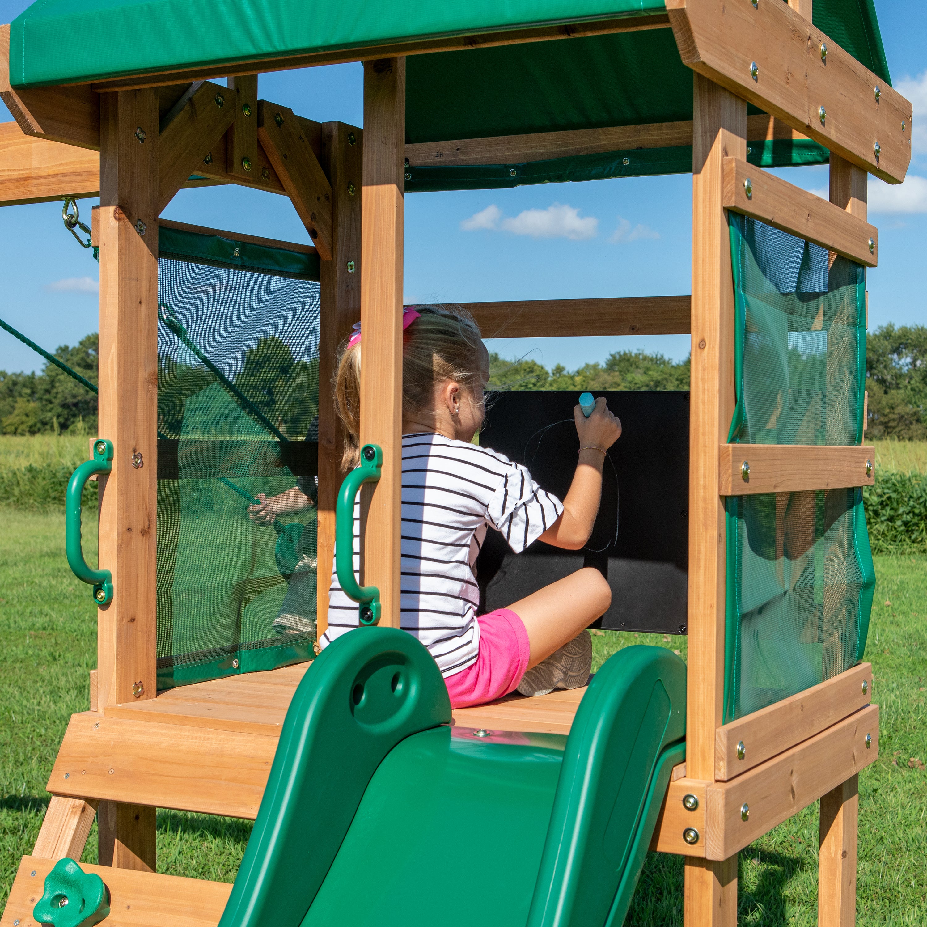 Buckley Hill Swing Set and Climbing Frame