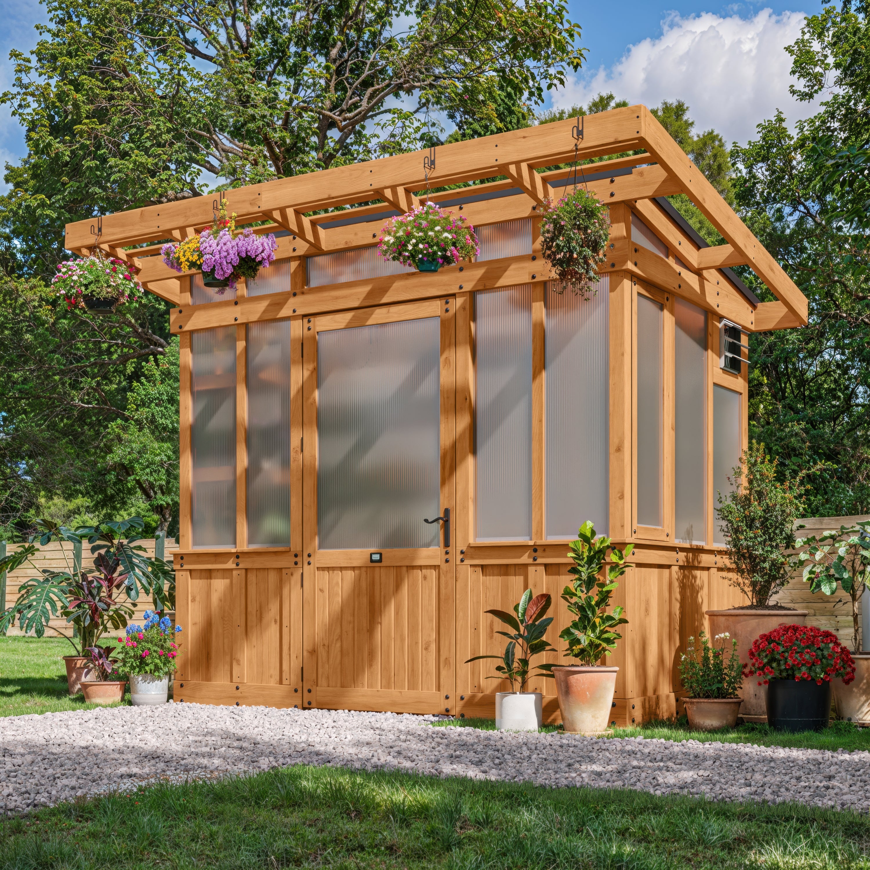2.7m X 1.7m Poppy Greenhouse