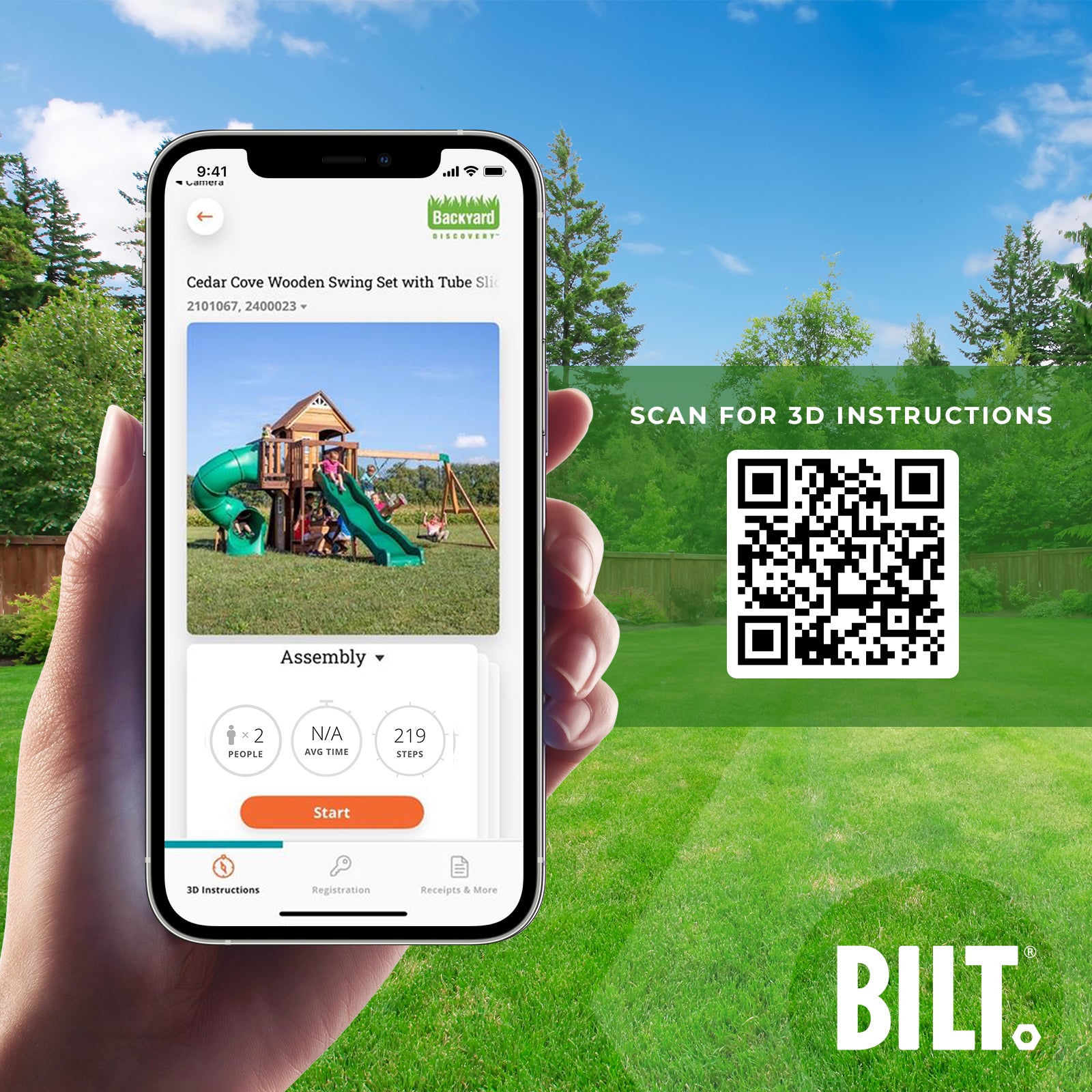 Cedar Cove Swing Set and Climbing Frame