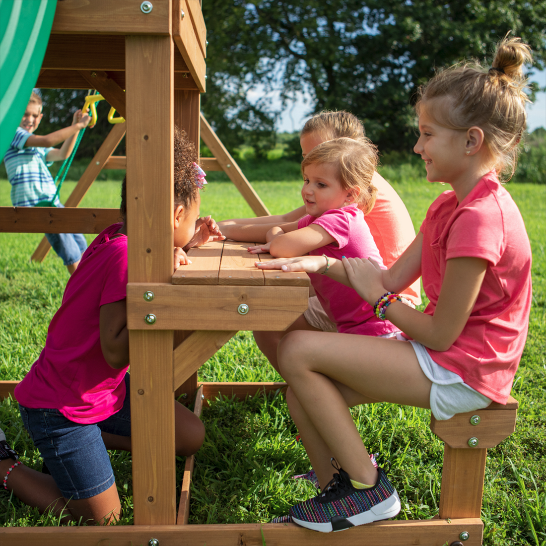 Belmont Swing Set & Climbing Frame