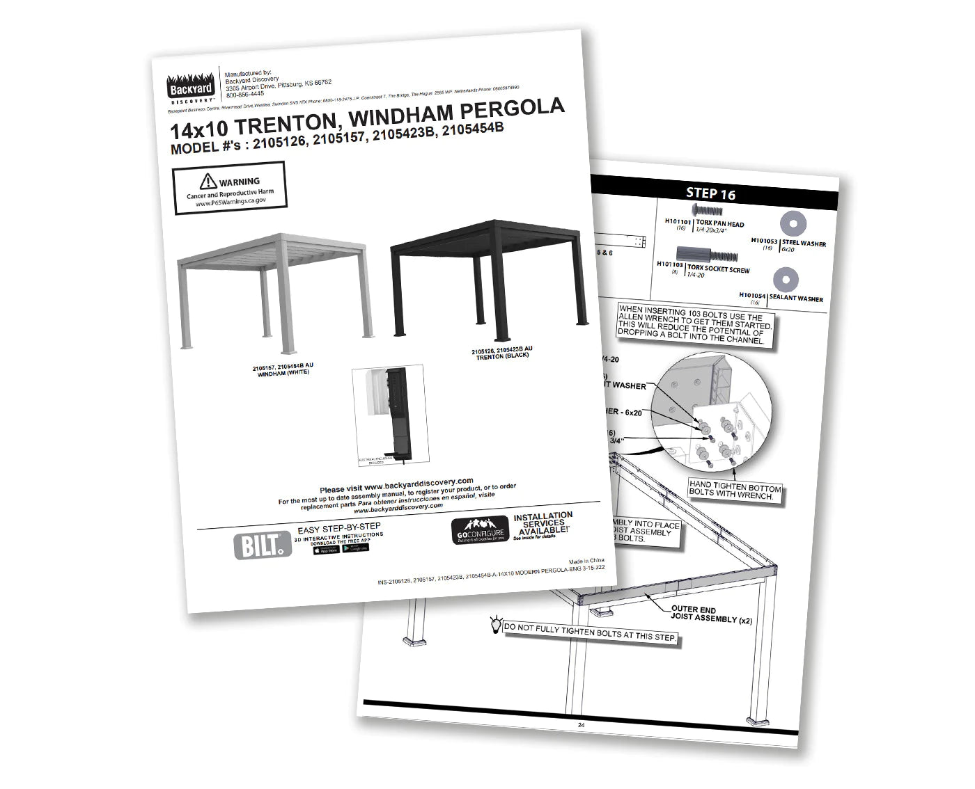 pergola kits