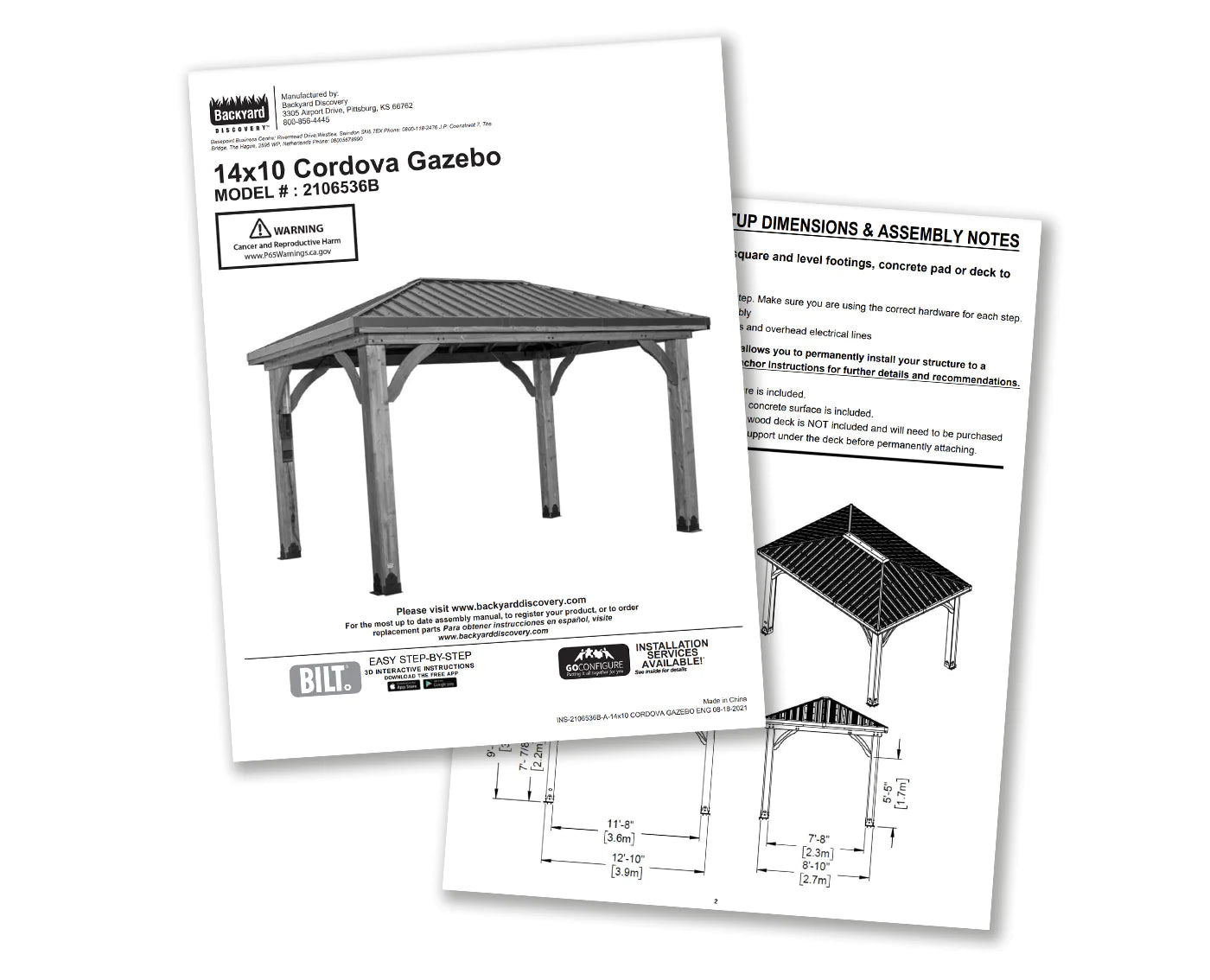 gazebo kits