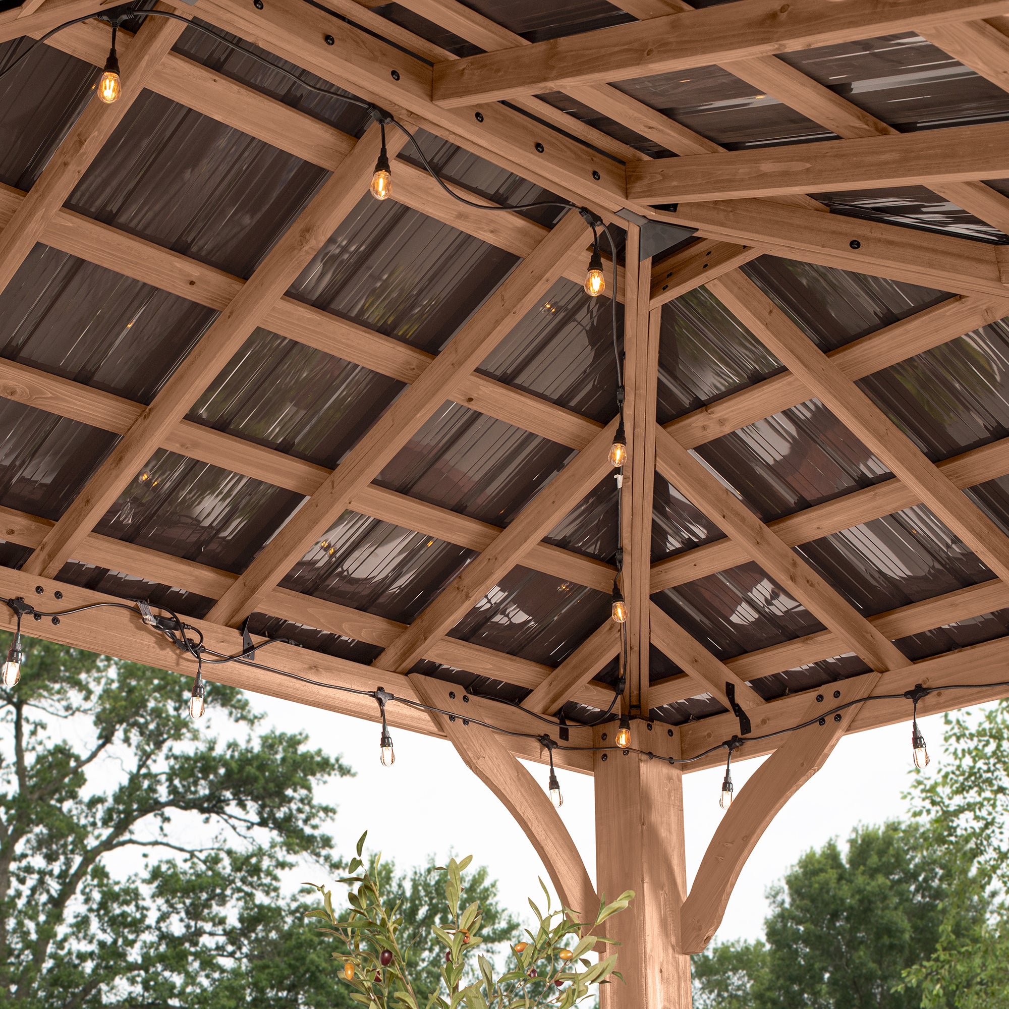 4.3m x 3m Barrington Gazebo (14 x 10) Gazebo Corner