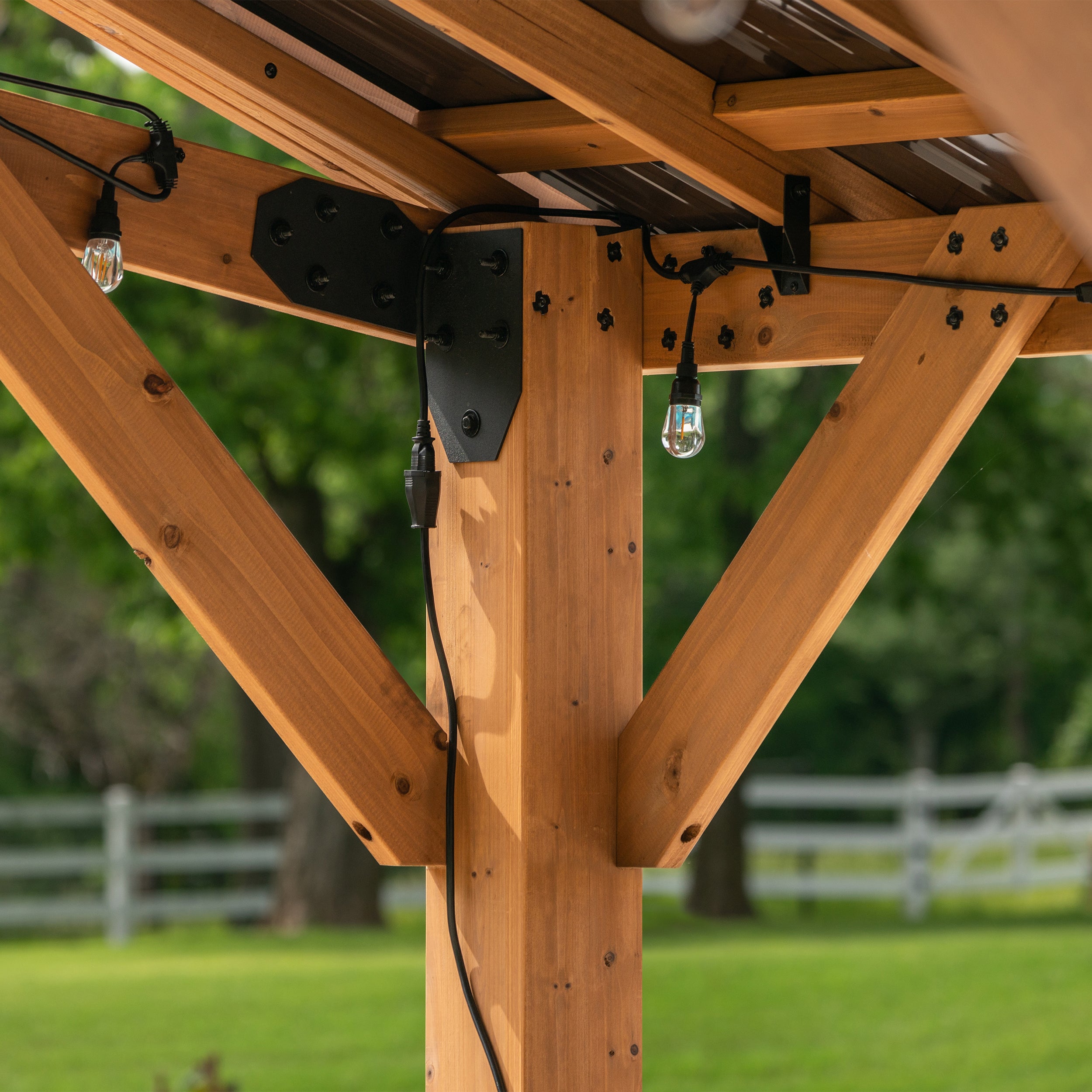 4.9m x 3.6m Norwood Gazebo (16 x 12) Inside Corner