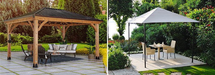 Hardtop vs Soft-Top Gazebos