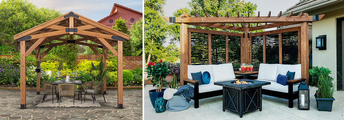 What is the Difference Between a Gazebo and a Pergola?