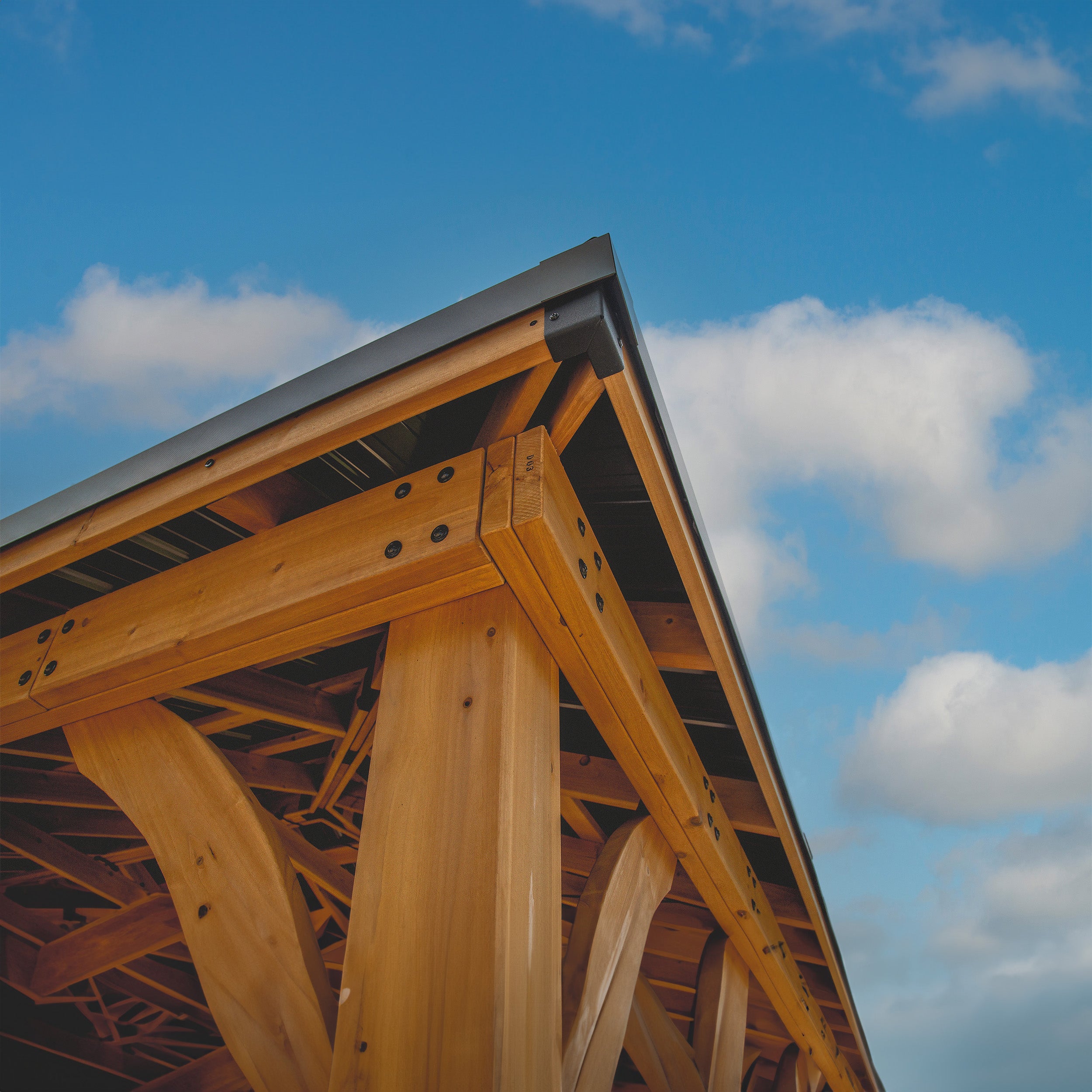 6.1m X 3.7m Barrington Gazebo/Carport