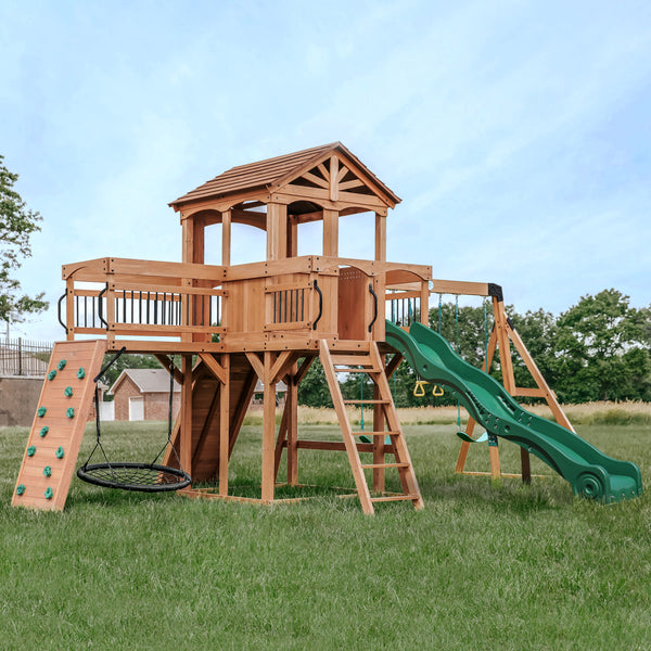 Sterling Point Climbing Frame and Swing Set