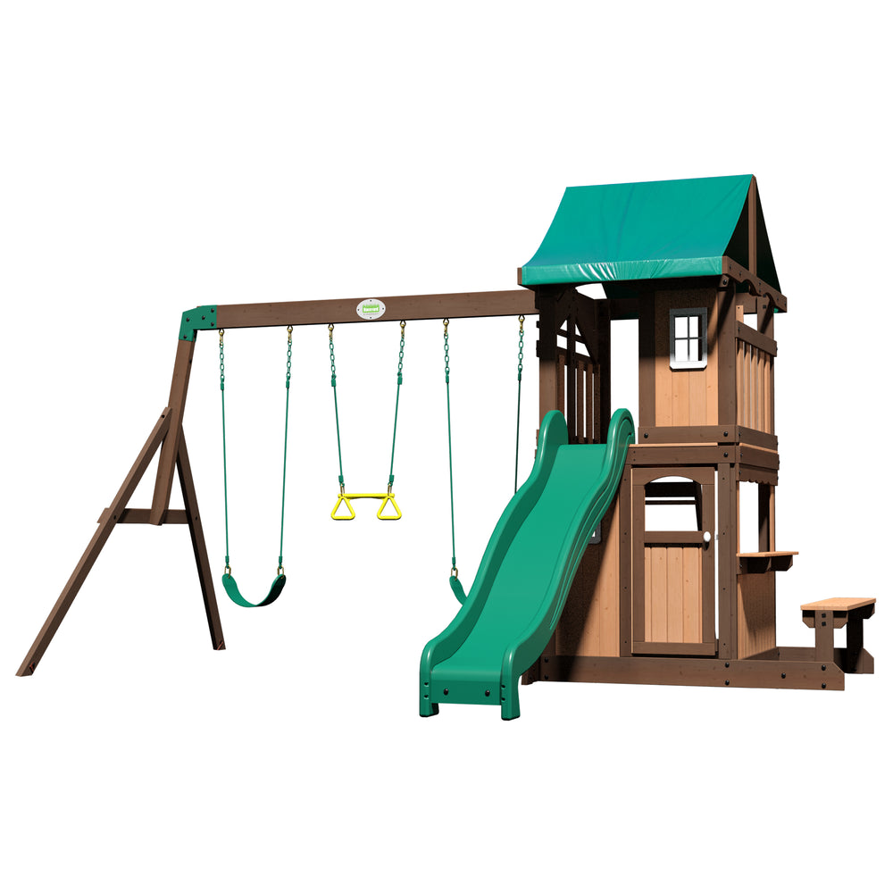 Lakewood Swing Set Small Wooden Play Set Backyard Discovery UK