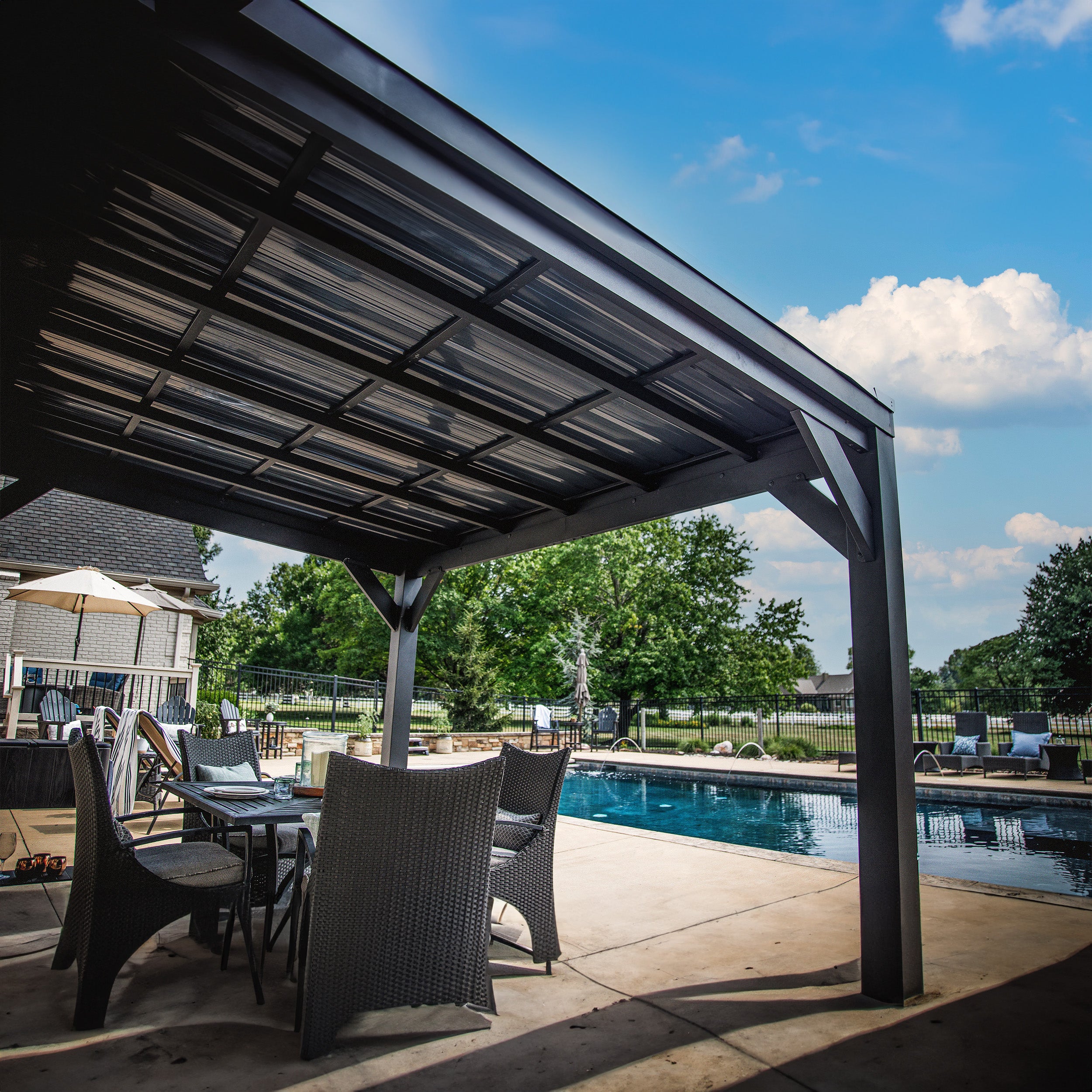 3.7m X 2.9m Stonebridge Gazebo