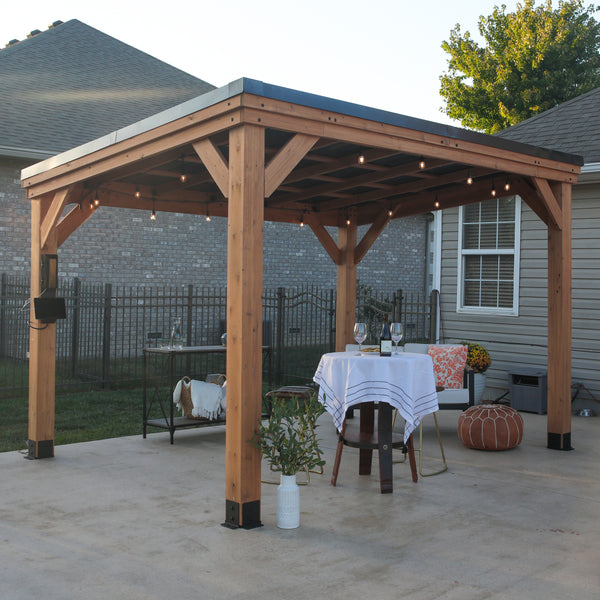 3.7m x 2.9m Arcadia Gazebo (12x9.5)