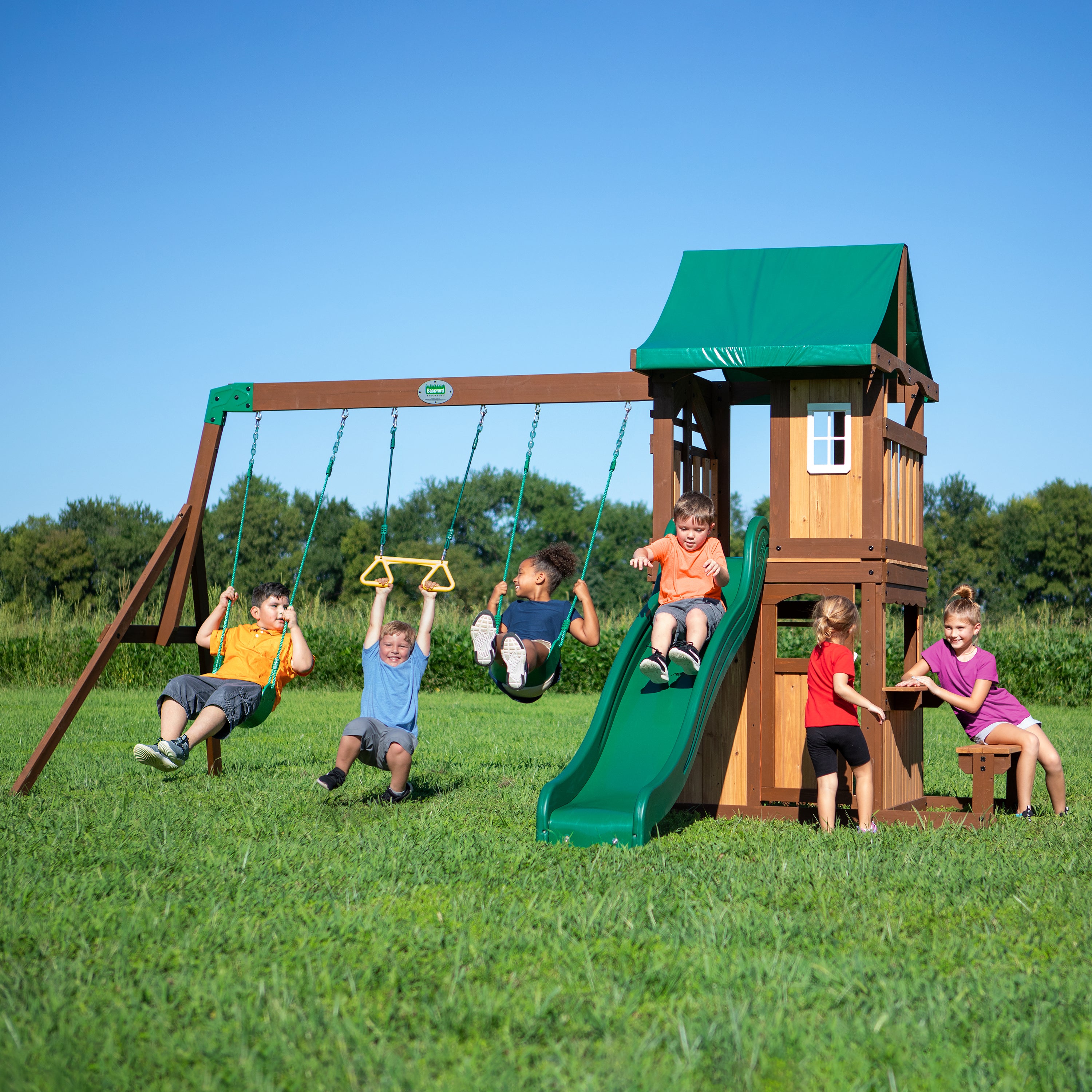 Lakewood Swing Set and Climbing Frame