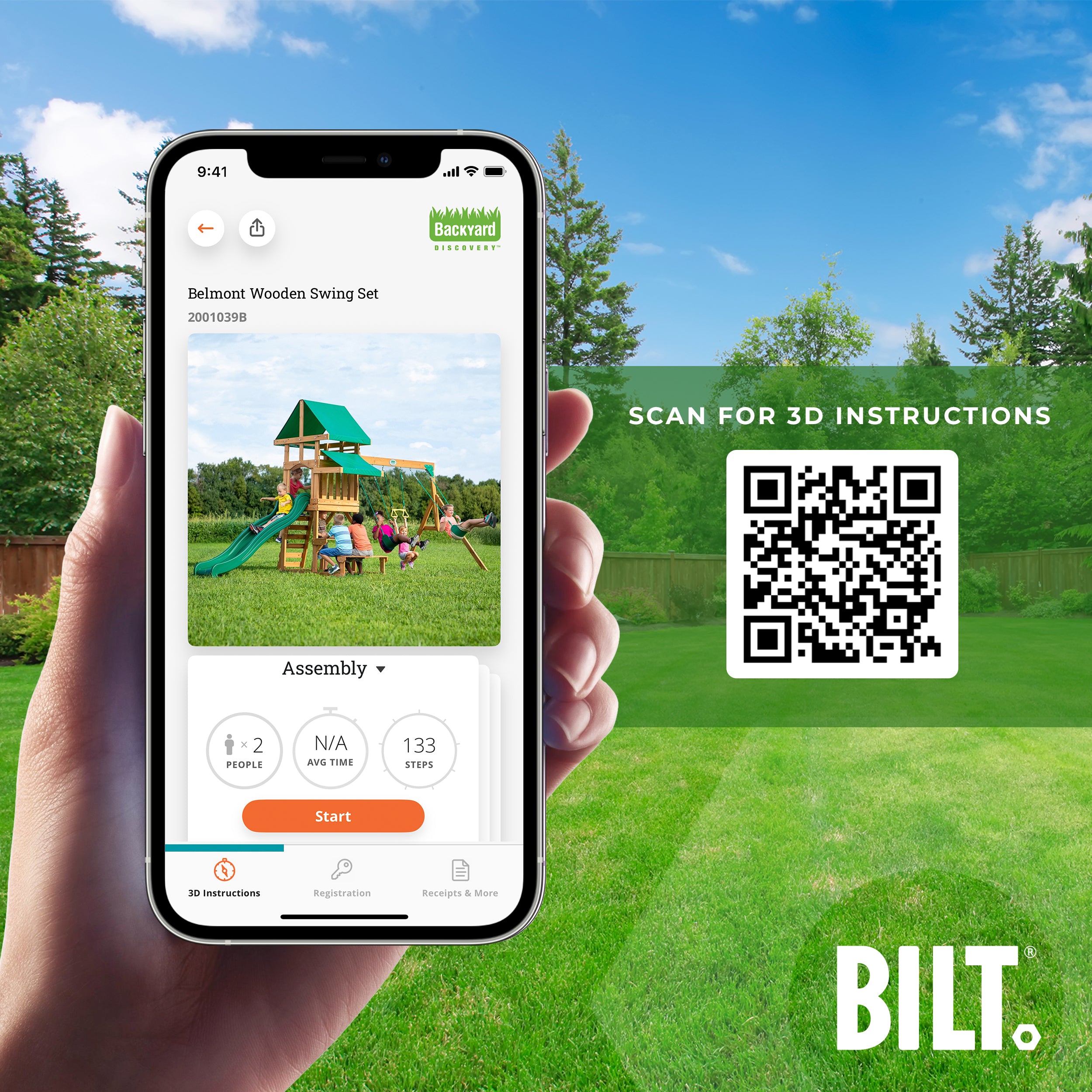 Belmont Swing Set and Climbing Frame