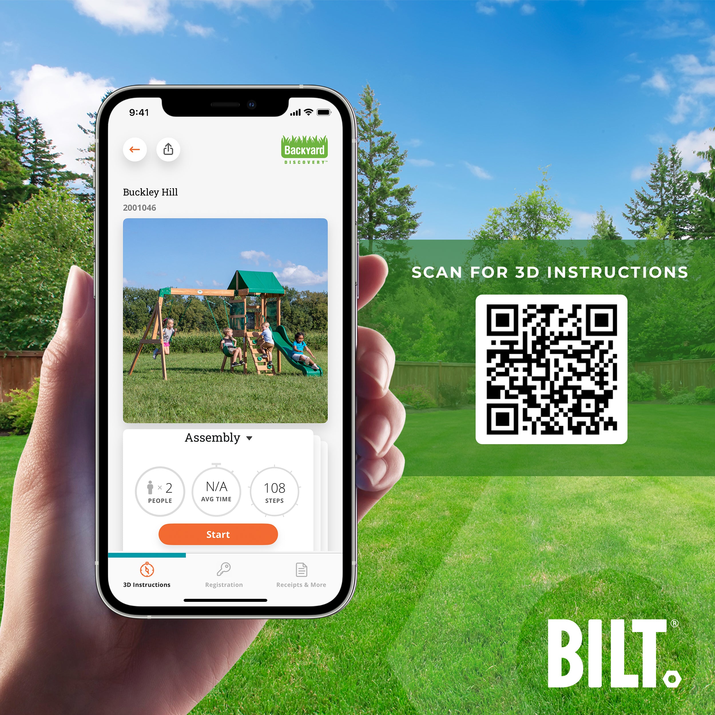 Buckley Hill Swing Set and Climbing Frame