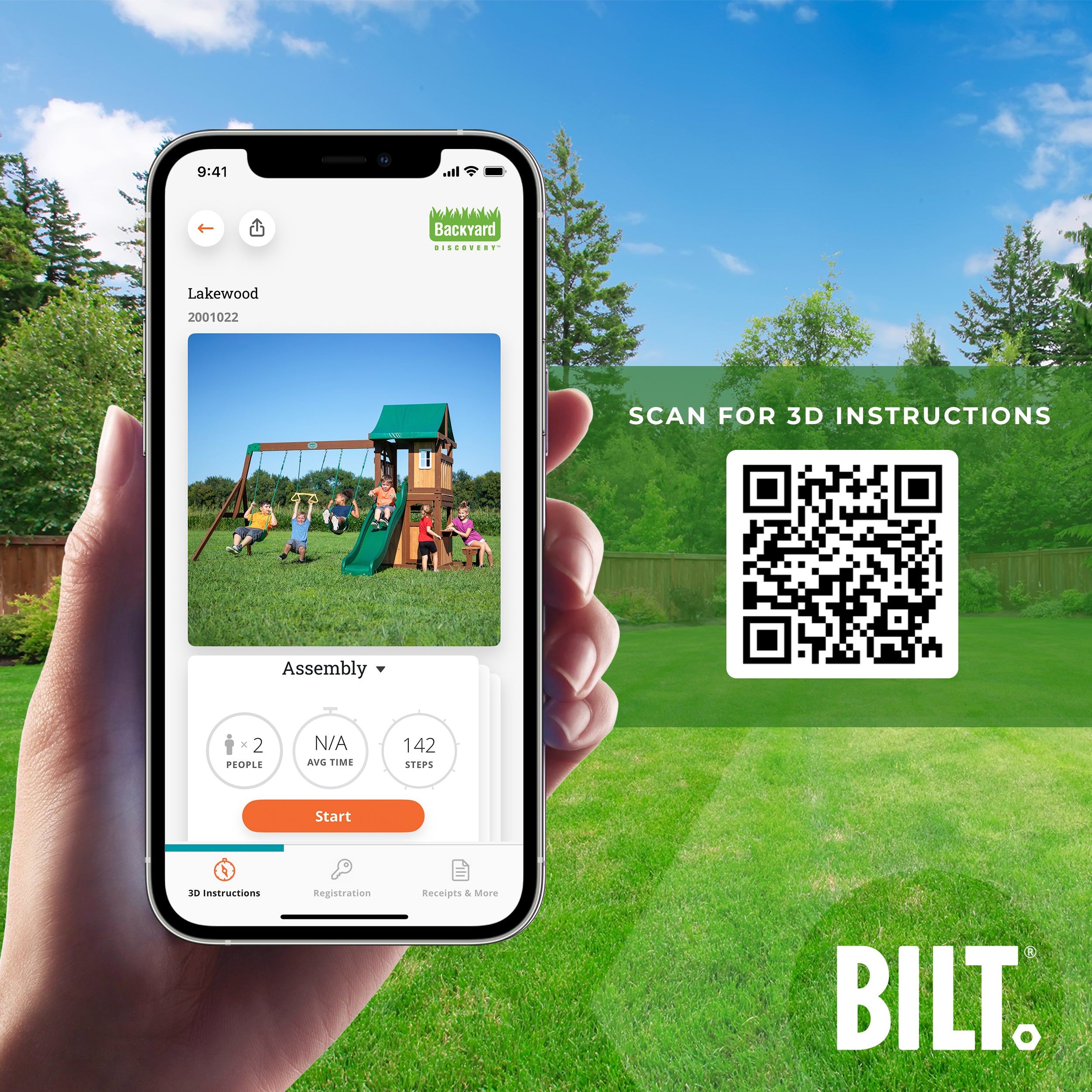 Lakewood Swing Set and Climbing Frame