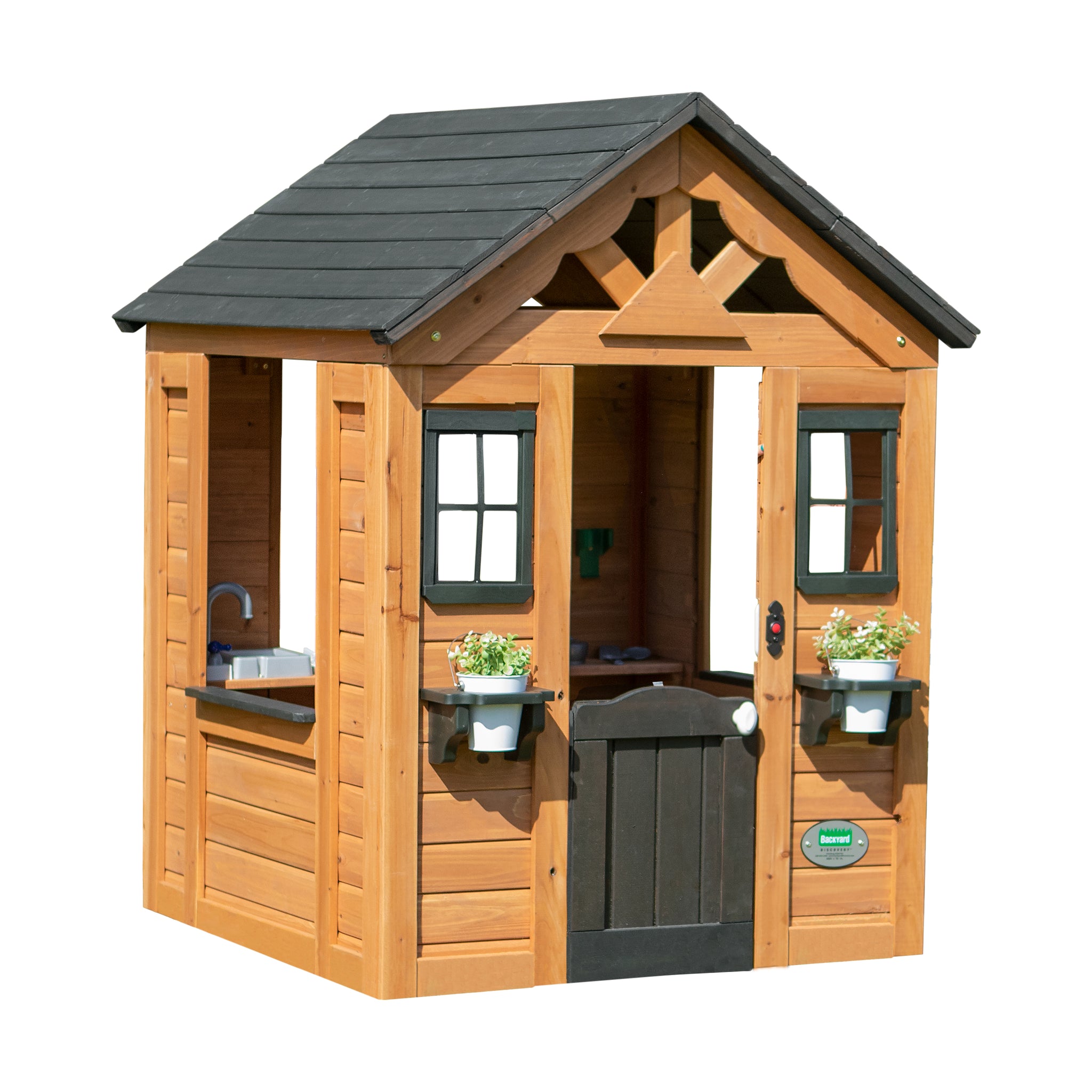 Backyard Discovery Home Depot Playhouse Plans Cedar