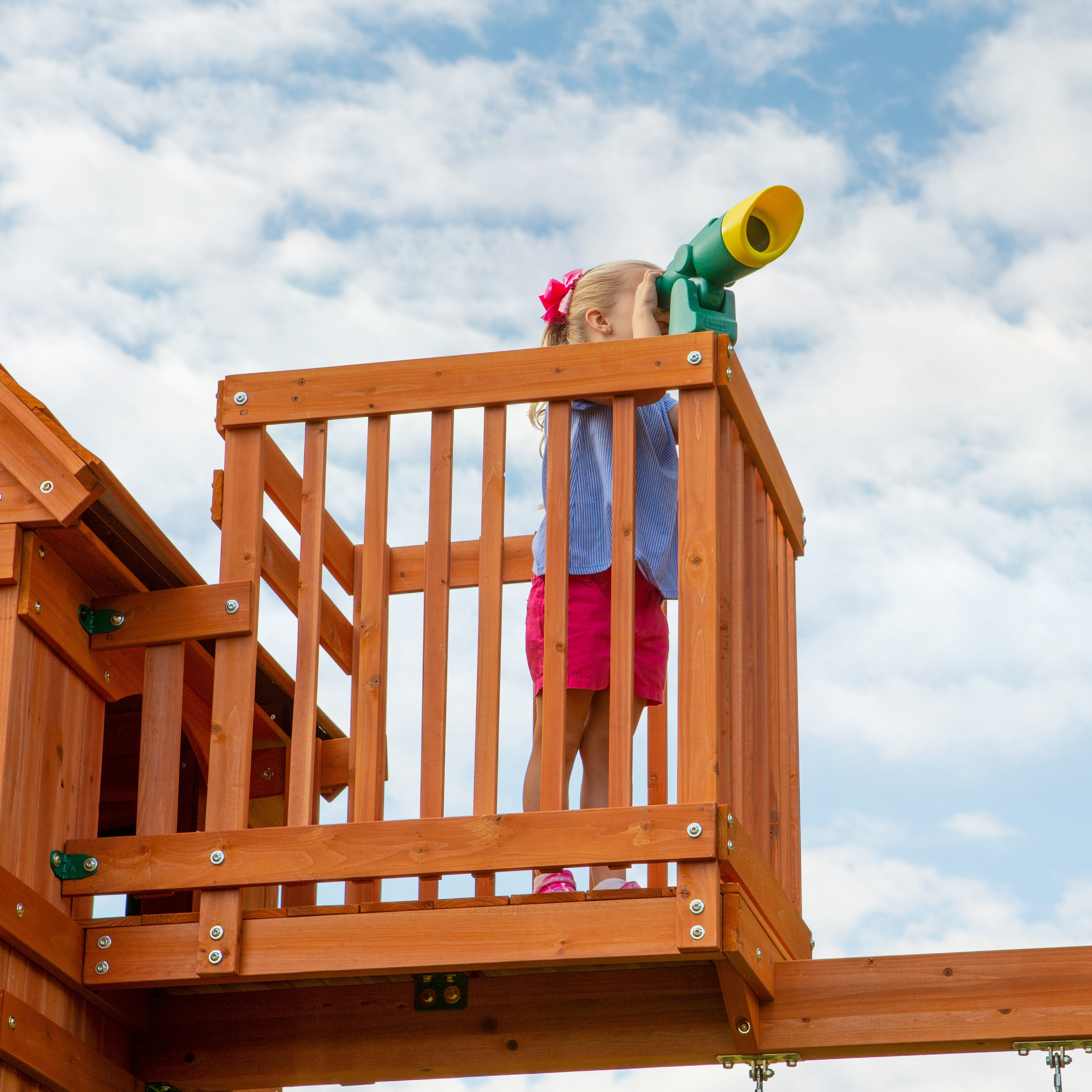 Skyfort II Swing Set and Climbing Frame