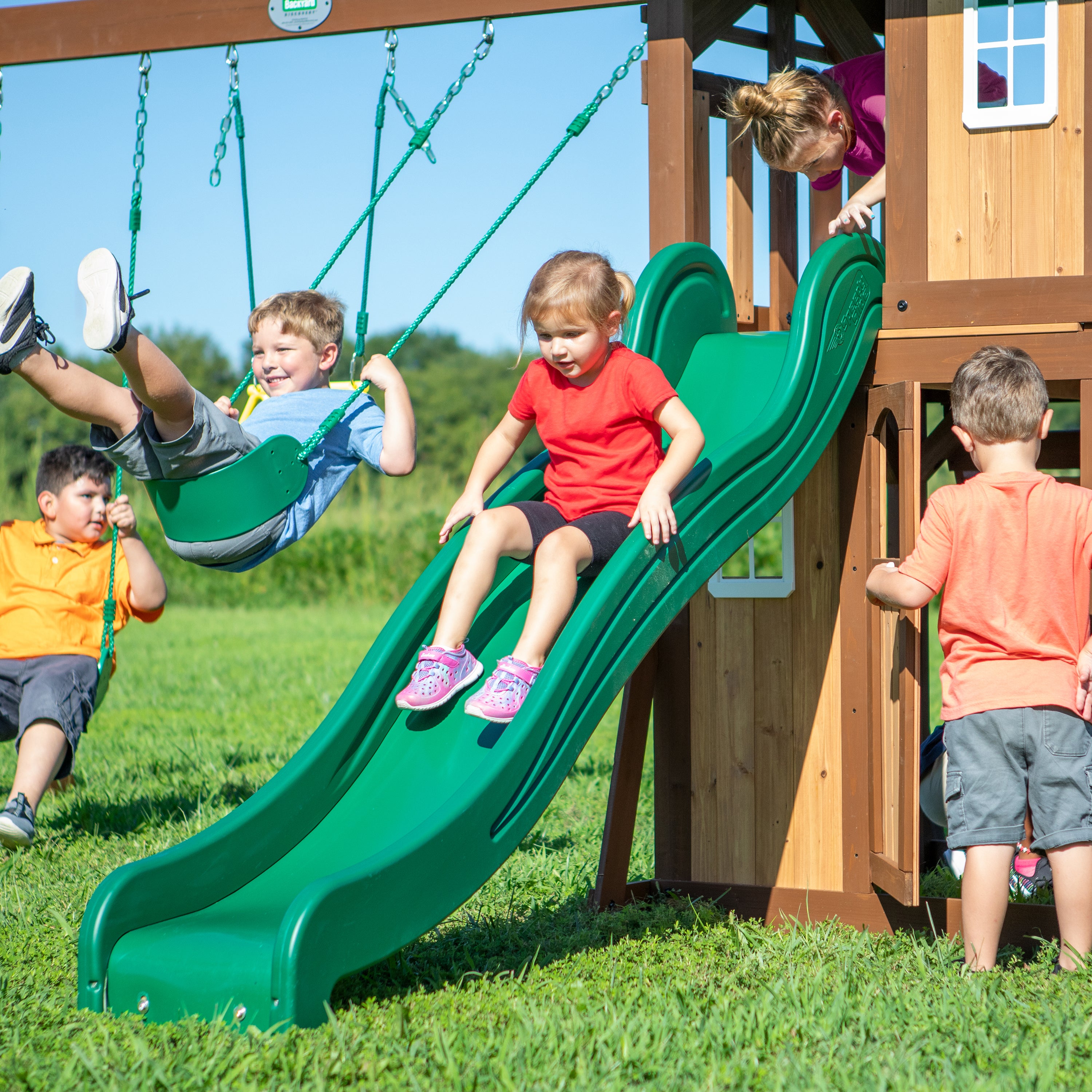 Lakewood Swing Set and Climbing Frame