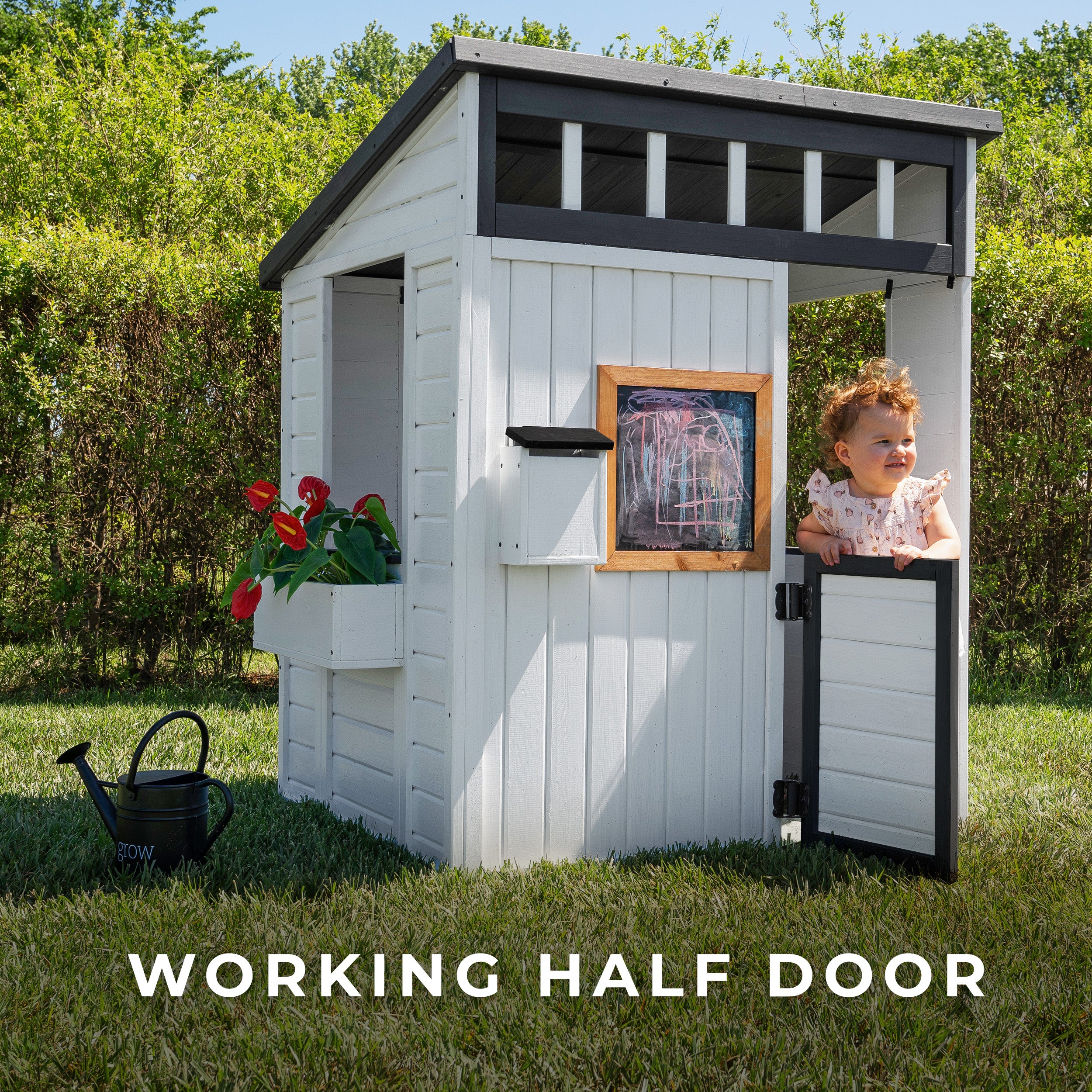 Caraway Cottage Playhouse - White