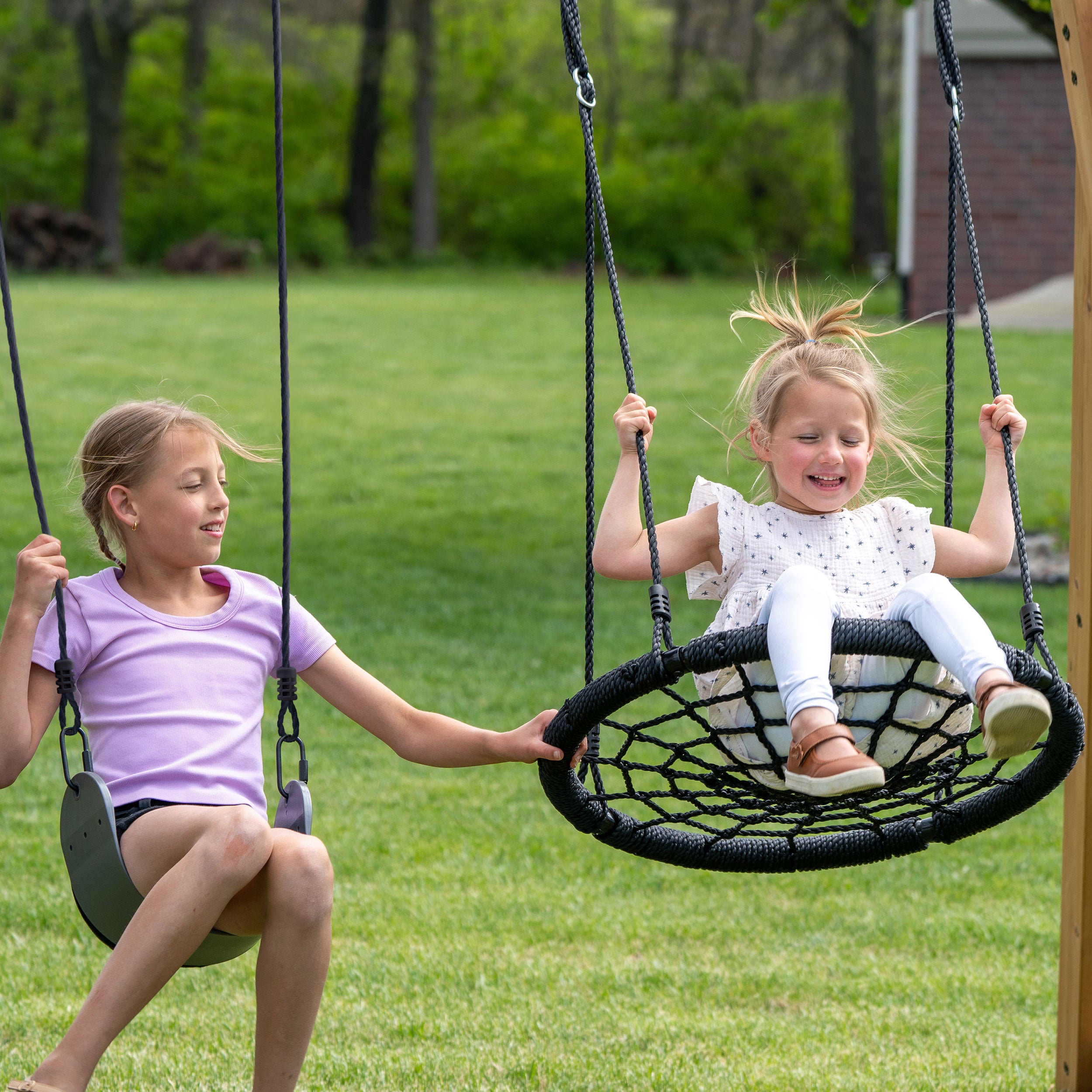 Magnolia Falls Swing Set and Climbing Frame
