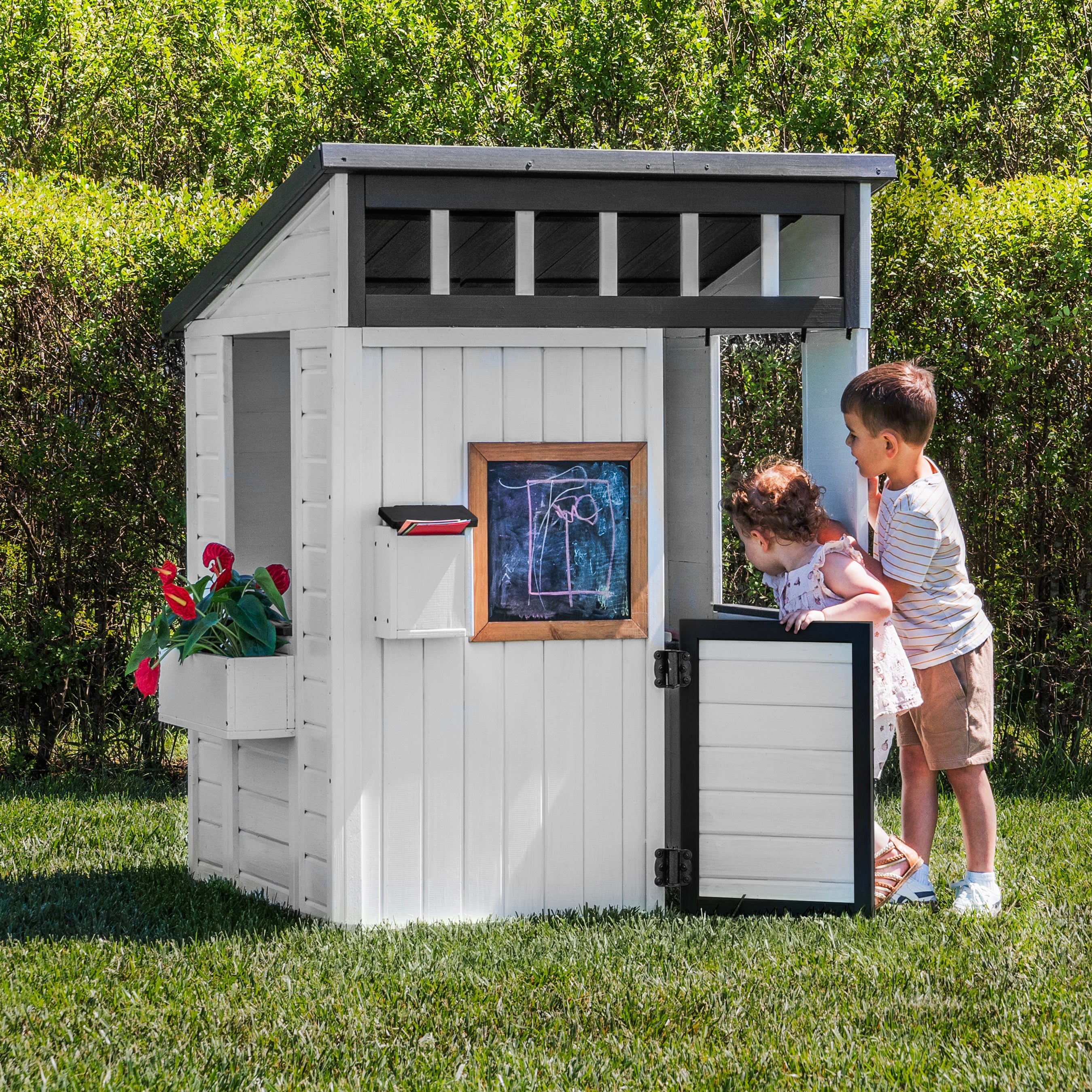 Caraway Cottage Playhouse - White