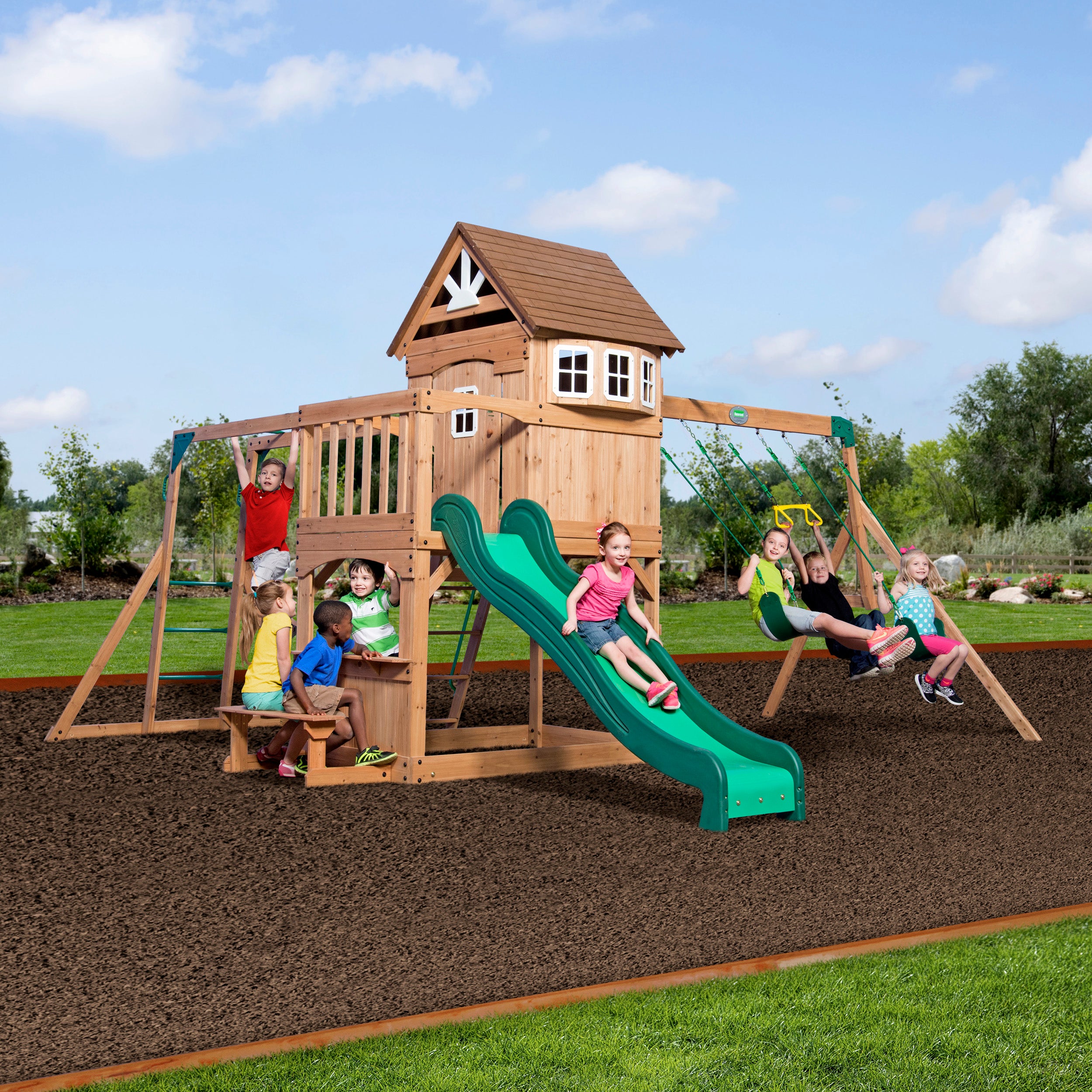 Montpelier Swing Set and Climbing Frame