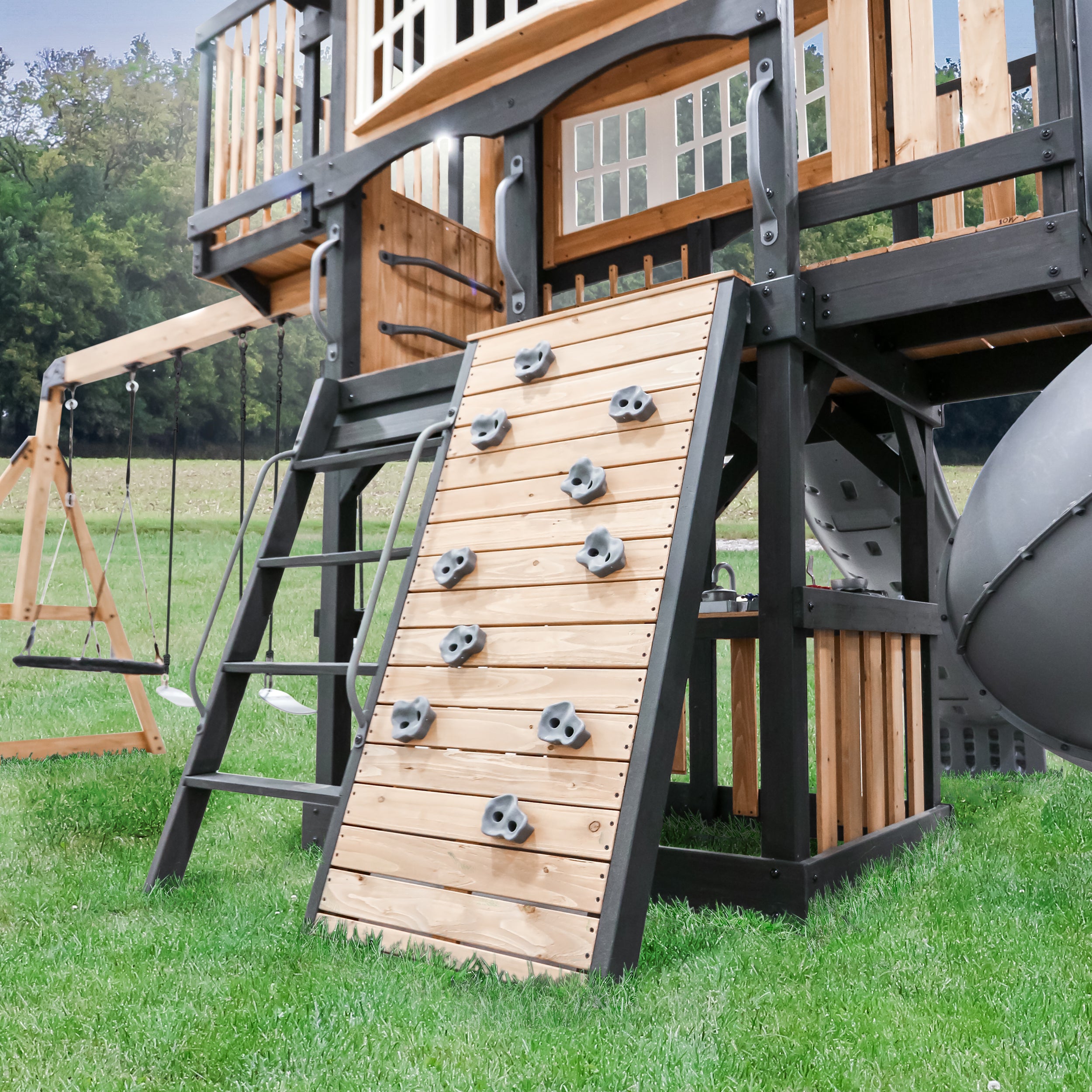 Magnolia Falls Swing Set and Climbing Frame