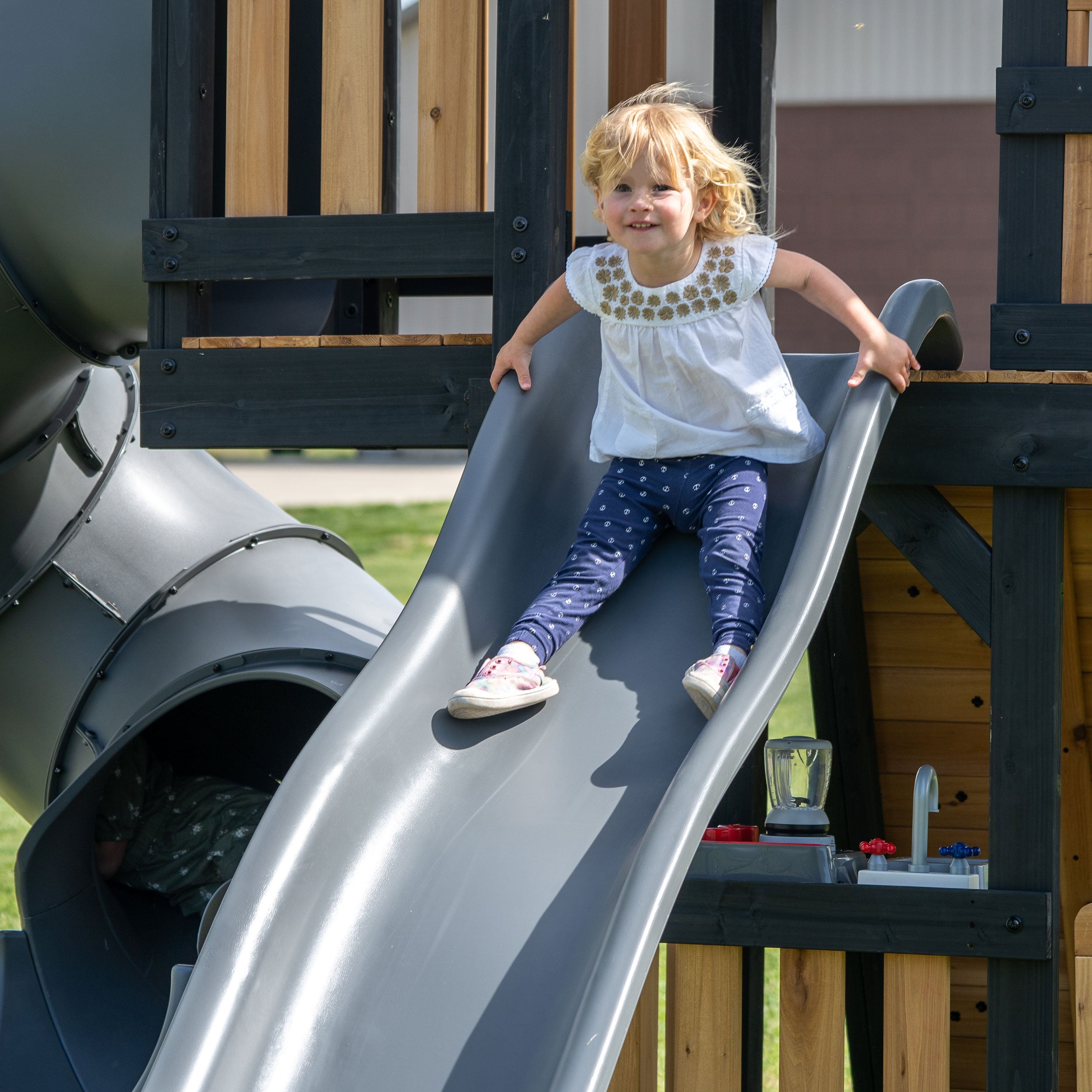 Magnolia Falls Swing Set and Climbing Frame
