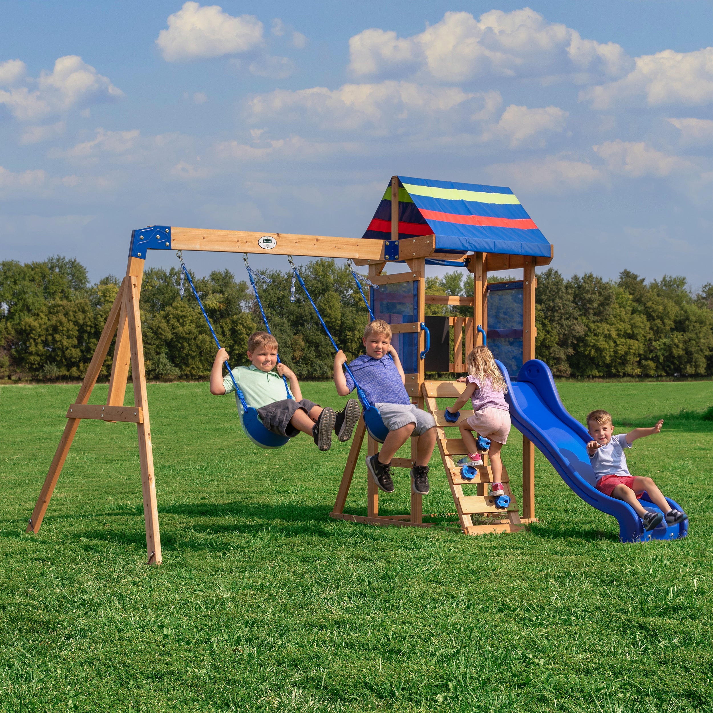 Bay Pointe Swing Set and Climbing Frame