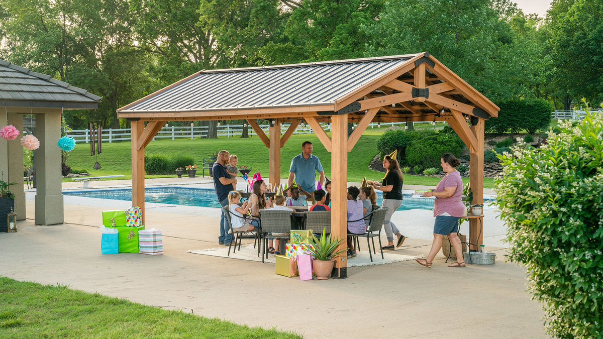 Durable Wooden Gazebos Backyard Discovery UK