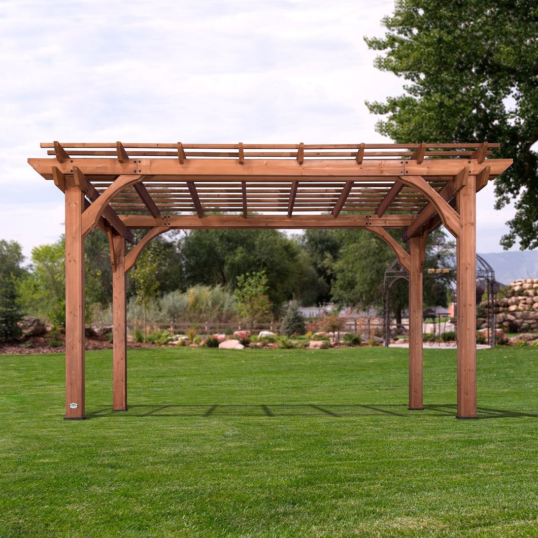 4.3m x 3m Wood Pergola