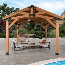 Load image into Gallery viewer, 4.9m x 3.6m Norwood Gazebo  (16 x 12) poolside
