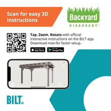Load image into Gallery viewer, 4.3m x 3m Wood Pergola BILT App - Easy Assembly
