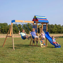 Load image into Gallery viewer, Bay Pointe Wooden Swing Set
