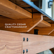 Load image into Gallery viewer, Saxony XL Grill Gazebo quality Cedar craftsmanship
