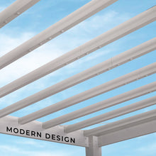 Load image into Gallery viewer, Modern design - white pergola
