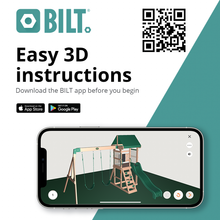 Load image into Gallery viewer, Buckley Hill Swing Set BILT app - Easy Assembly
